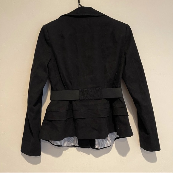 Nanette Lepore Textured Blazer Elastic Belt - Picture 6 of 7